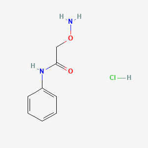 2-(aminooxy)-N-phenylacetamide hydrochloride