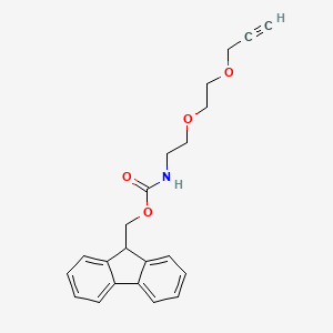 (9H-Fluoren-9-yl)methyl (2-(2-(prop-2-yn-1-yloxy)ethoxy)ethyl)carbamate