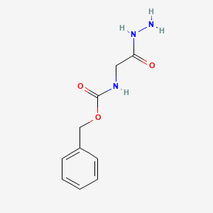 molecular formula C10H13N3O3 B1346578 苄基(肼羰基甲基)氨基甲酸酯 CAS No. 5680-83-1