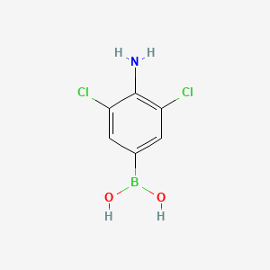 (4-Amino-3,5-dichlorophenyl)boronic acid