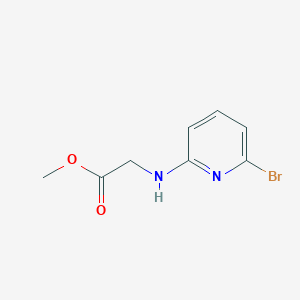 molecular formula C8H9BrN2O2 B13465814 Methyl 2-[(6-bromopyridin-2-yl)amino]acetate 