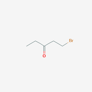 molecular formula C5H9BrO B13465863 1-Bromopentan-3-one CAS No. 42754-13-2