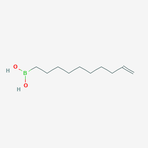 molecular formula C10H21BO2 B13465868 Dec-9-en-1-ylboronic acid 