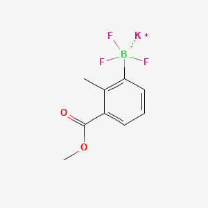 Potassium trifluoro(3-(methoxycarbonyl)-2-methylphenyl)borate