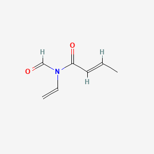 (2E)-N-ethenyl-N-formylbut-2-enamide