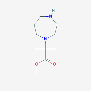 Methyl 2-(1,4-diazepan-1-yl)-2-methylpropanoate