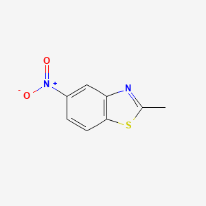 molecular formula C8H6N2O2S B1346598 2-甲基-5-硝基苯并噻唑 CAS No. 2941-66-4