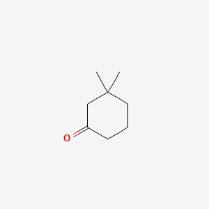 molecular formula C8H14O B1346601 3,3-二甲基环己酮 CAS No. 2979-19-3