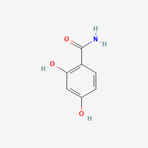 molecular formula C7H7NO3 B1346612 2,4-Dihydroxybenzamide CAS No. 3147-45-3
