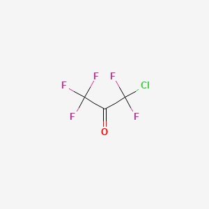 molecular formula C3ClF5O B1346615 氯五氟乙酮 CAS No. 79-53-8
