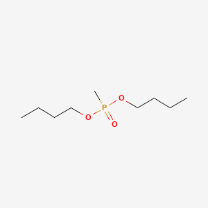 molecular formula C9H21O3P B1346636 Dibutyl methylphosphonate CAS No. 2404-73-1