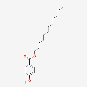 molecular formula C19H30O3 B1346642 十二烷基-4-羟基苯甲酸酯 CAS No. 2664-60-0