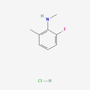 2-fluoro-N,6-dimethylaniline hydrochloride