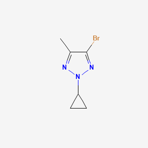 4-bromo-2-cyclopropyl-5-methyl-2H-1,2,3-triazole