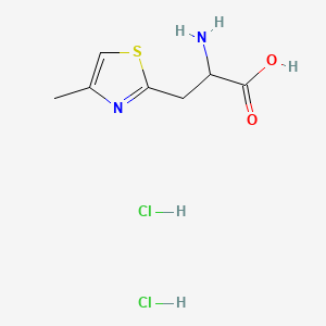 2-Amino-3-(4-methyl-1,3-thiazol-2-yl)propanoicaciddihydrochloride