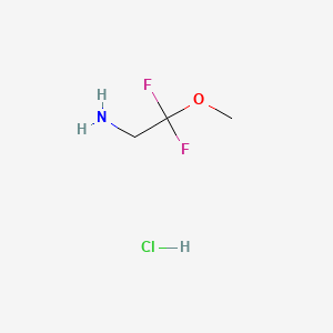 2,2-Difluoro-2-methoxyethan-1-amine hydrochloride