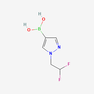 [1-(2,2-Difluoroethyl)-1h-pyrazol-4-yl]boronic acid