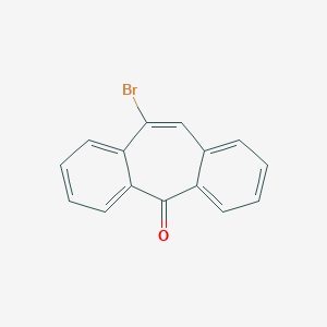 B134669 10-Bromo-5H-dibenzo[a,d][7]annulen-5-one CAS No. 17044-50-7