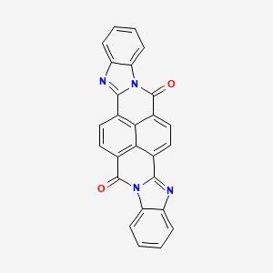 molecular formula C26H12N4O2 B1346700 C.I.颜料橙43 CAS No. 4424-06-0