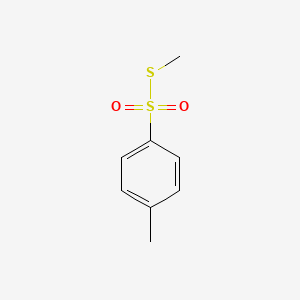 molecular formula C8H10O2S2 B1346707 对甲苯甲硫酸甲酯 CAS No. 4973-66-4