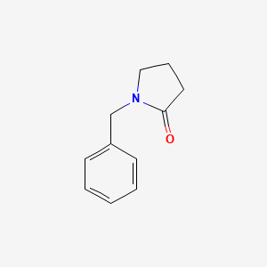 molecular formula C11H13NO B1346716 1-苄基-2-吡咯烷酮 CAS No. 5291-77-0