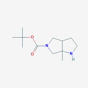 Tert-butyl6a-methyl-octahydropyrrolo[3,4-b]pyrrole-5-carboxylate