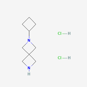 2-Cyclobutyl-2,6-diazaspiro[3.3]heptane dihydrochloride