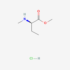 methyl (2R)-2-(methylamino)butanoate hydrochloride