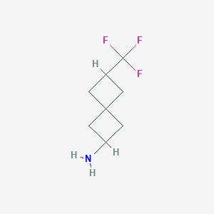 6-(Trifluoromethyl)spiro[3.3]heptan-2-amine