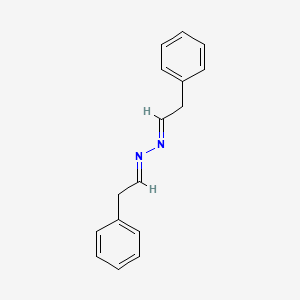 molecular formula C16H16N2 B13467330 (E,E)-bis(2-phenylethylidene)hydrazine 