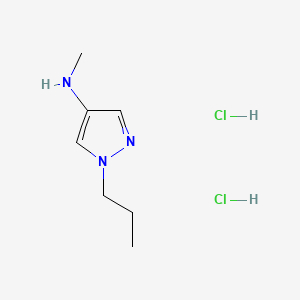 N-methyl-1-propyl-1H-pyrazol-4-amine dihydrochloride