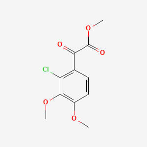 Methyl 2-(2-chloro-3,4-dimethoxyphenyl)-2-oxoacetate