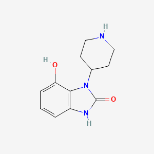 1,3-Dihydro-7-hydroxy-1-(4-piperidinyl)-2H-benzimidazol-2-one