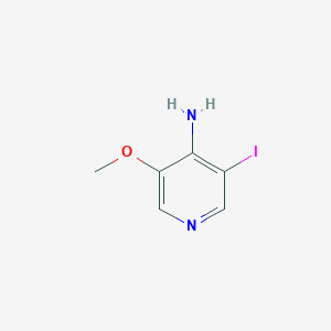 molecular formula C6H7IN2O B13467458 3-Iodo-5-methoxypyridin-4-amine 