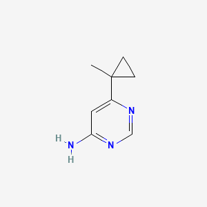 6-(1-Methylcyclopropyl)pyrimidin-4-amine