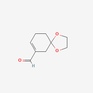 1,4-Dioxaspiro[4.5]dec-7-ene-7-carboxaldehyde