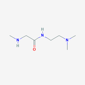 B1346755 N-[2-(dimethylamino)ethyl]-2-(methylamino)acetamide CAS No. 1016800-40-0