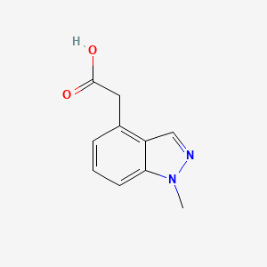 molecular formula C10H10N2O2 B13467560 1-Methyl-1H-indazole-4-acetic acid 