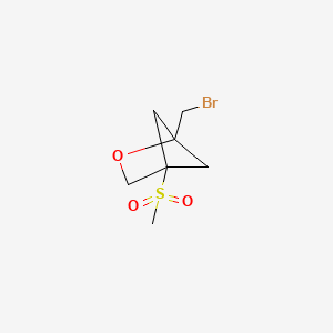 1-(Bromomethyl)-4-methanesulfonyl-2-oxabicyclo[2.1.1]hexane