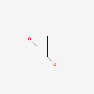 molecular formula C6H8O2 B13467694 2,2-Dimethylcyclobutane-1,3-dione CAS No. 3183-44-6