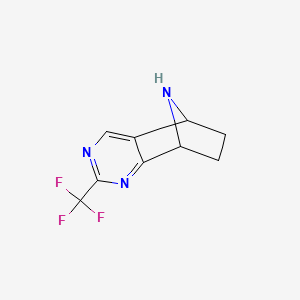 4-(Trifluoromethyl)-3,5,11-triazatricyclo[6.2.1.0,2,7]undeca-2,4,6-triene