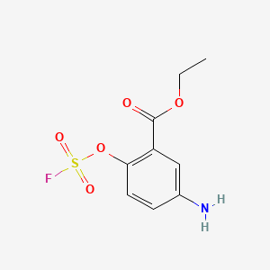 Ethyl 5-amino-2-[(fluorosulfonyl)oxy]benzoate