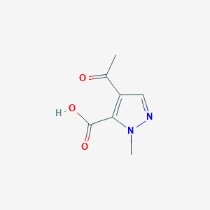 4-acetyl-1-methyl-1H-pyrazole-5-carboxylic acid