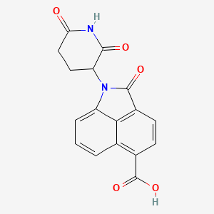 1-(2,6-Dioxopiperidin-3-yl)-2-oxo-1,2-dihydrobenzo[cd]indole-5-carboxylic acid