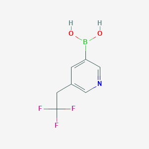 (5-(2,2,2-Trifluoroethyl)pyridin-3-yl)boronic acid