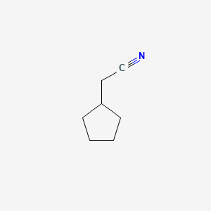 molecular formula C7H11N B1346791 环戊基乙腈 CAS No. 5732-87-6