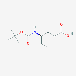 (4R)-4-{[(tert-butoxy)carbonyl]amino}hexanoicacid