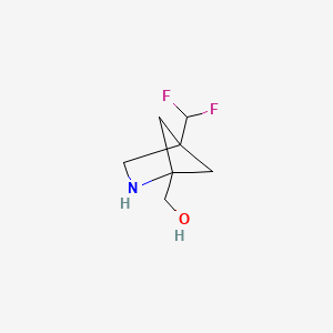 (4-(Difluoromethyl)-2-azabicyclo[2.1.1]hexan-1-yl)methanol