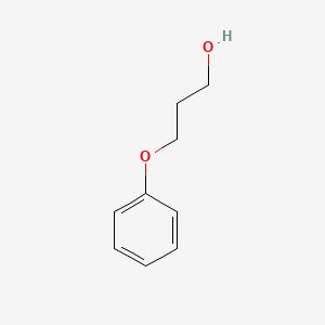 molecular formula C9H12O2 B1346799 3-Phenoxypropan-1-ol CAS No. 6180-61-6