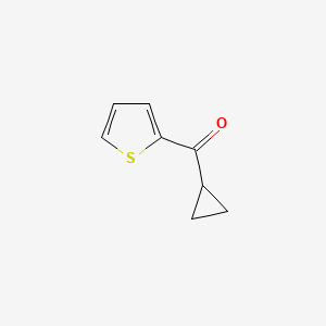 molecular formula C8H8OS B1346800 环丙基2-噻吩基酮 CAS No. 6193-47-1